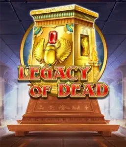 Play  Legacy of Dead game by Play'n GO with free spins and expanding symbols, starting at bets from $0.10.